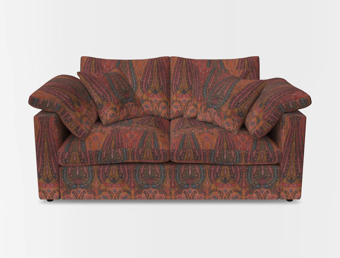 2 Seater Straight Arm Sofa