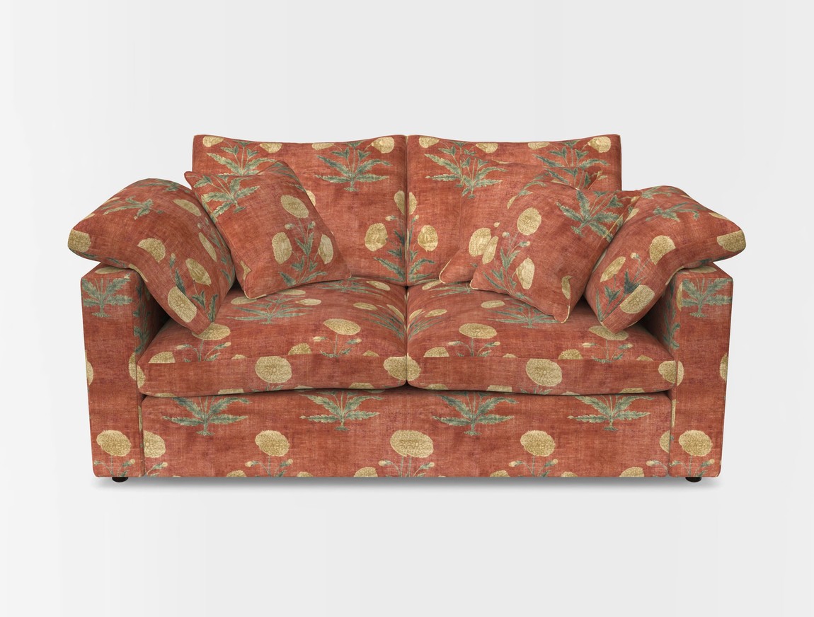 2 Seater Straight Arm Sofa