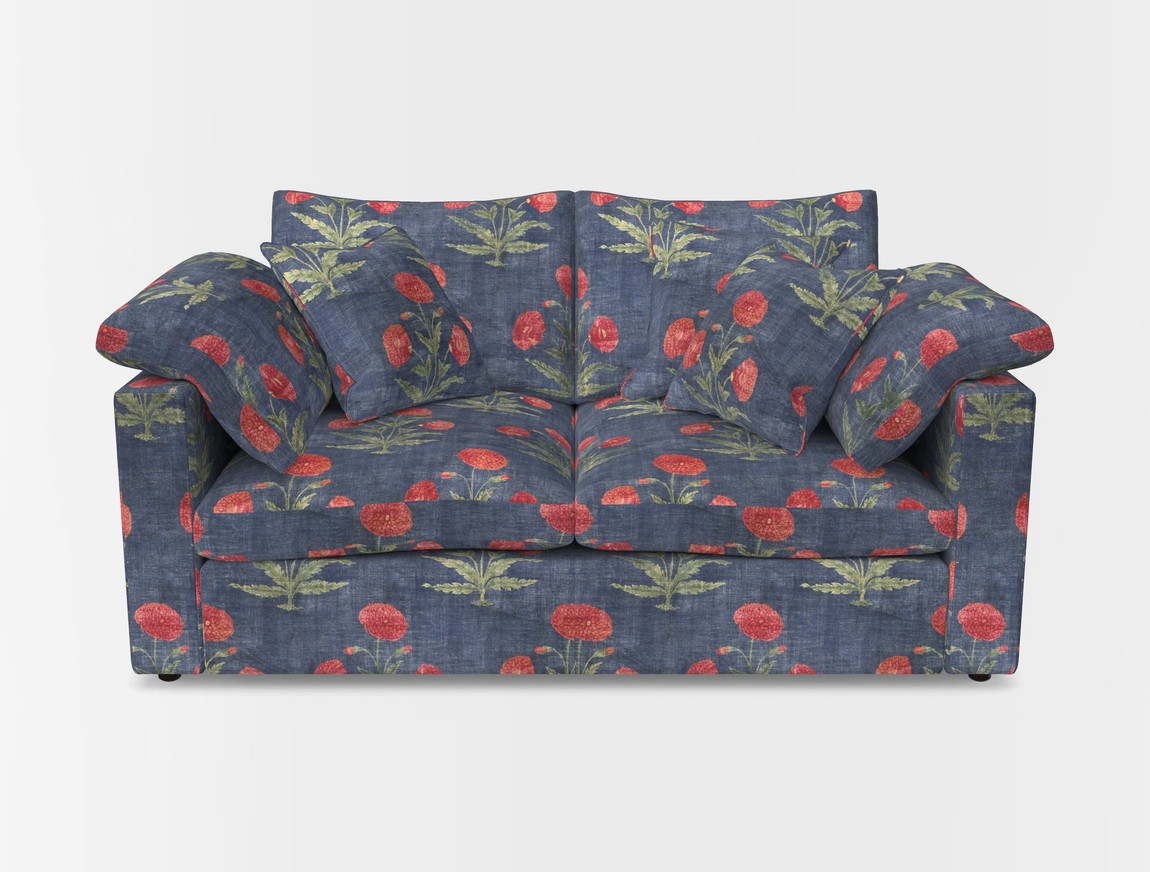 2 Seater Straight Arm Sofa