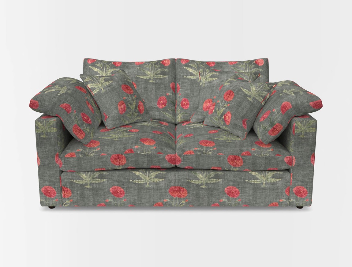2 Seater Straight Arm Sofa