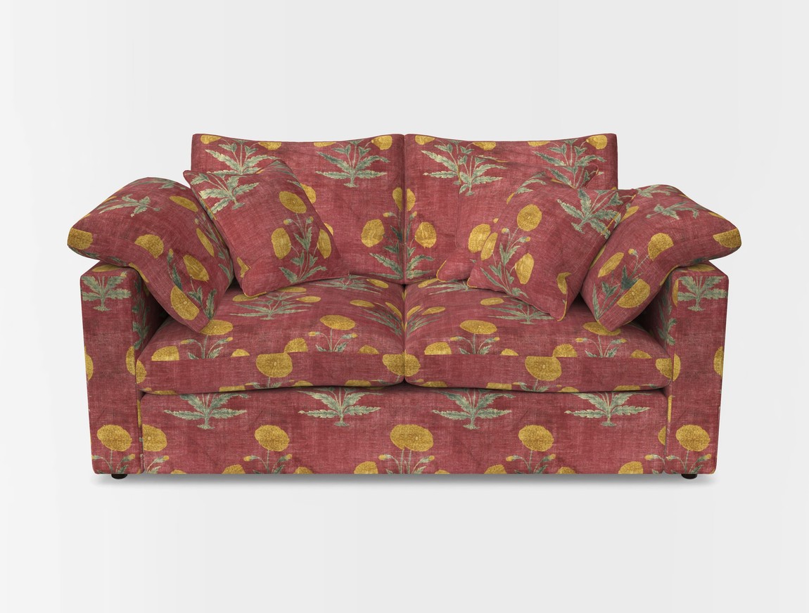 2 Seater Straight Arm Sofa