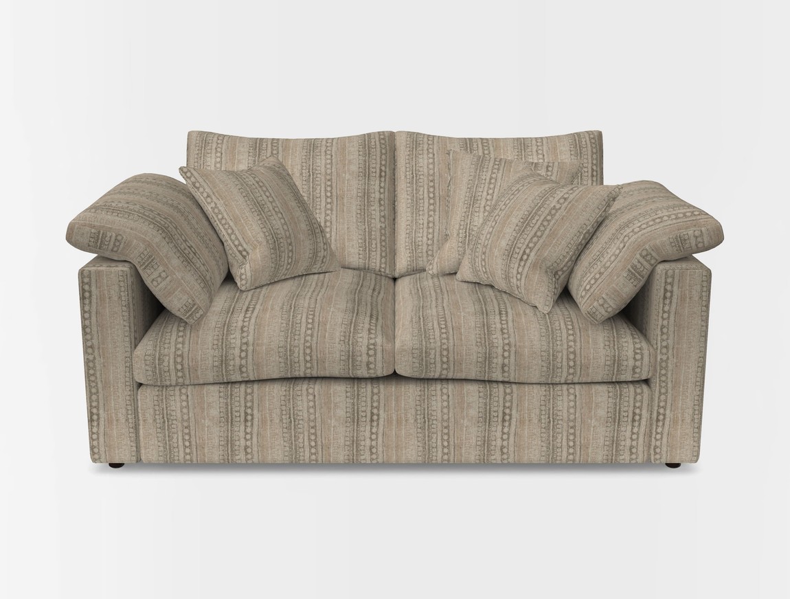 2 Seater Straight Arm Sofa