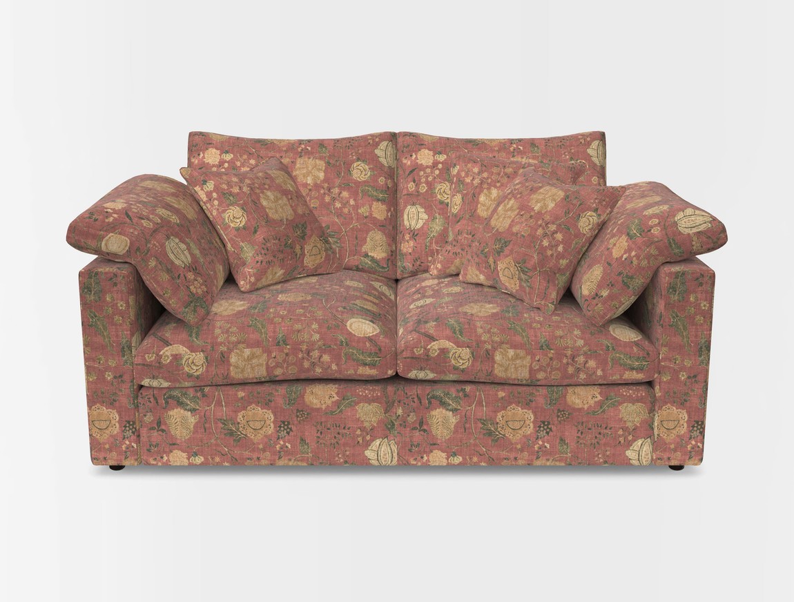 2 Seater Straight Arm Sofa