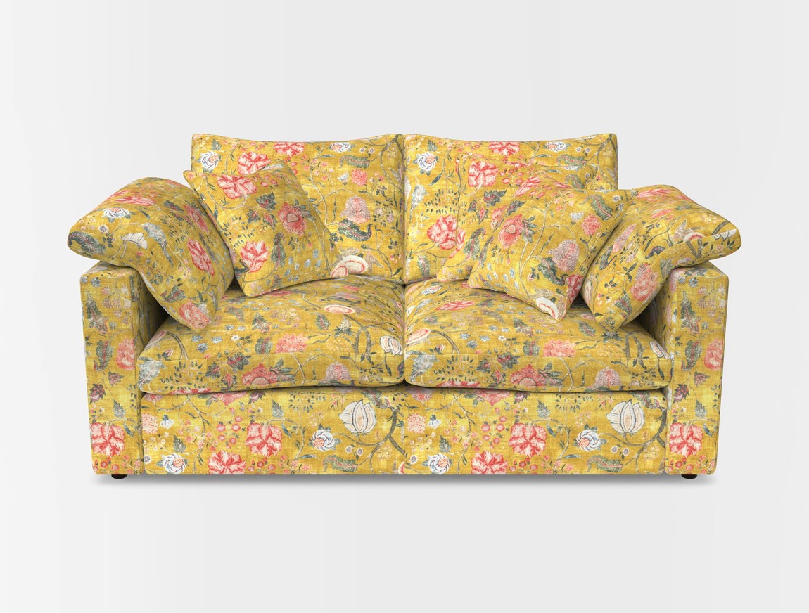 2 Seater Straight Arm Sofa