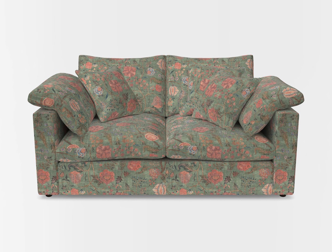 2 Seater Straight Arm Sofa