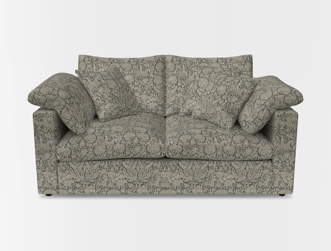 2 Seater Straight Arm Sofa