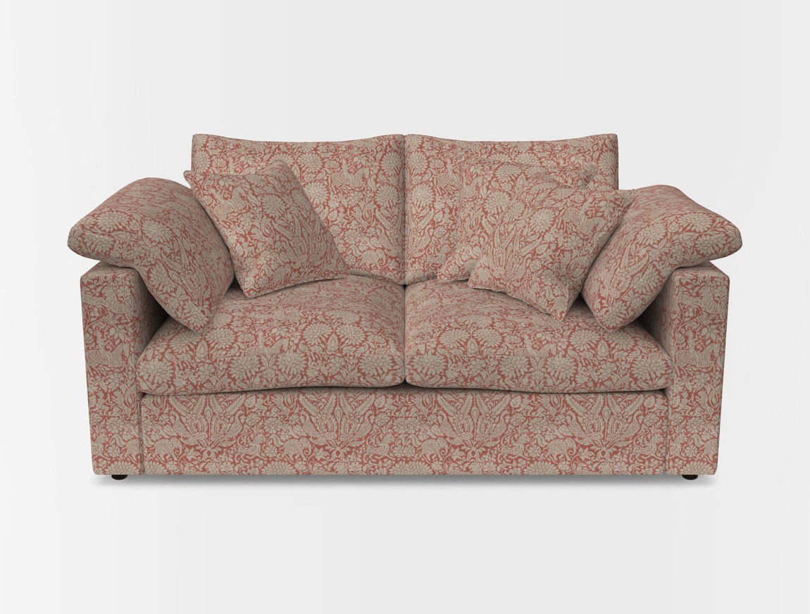 2 Seater Straight Arm Sofa