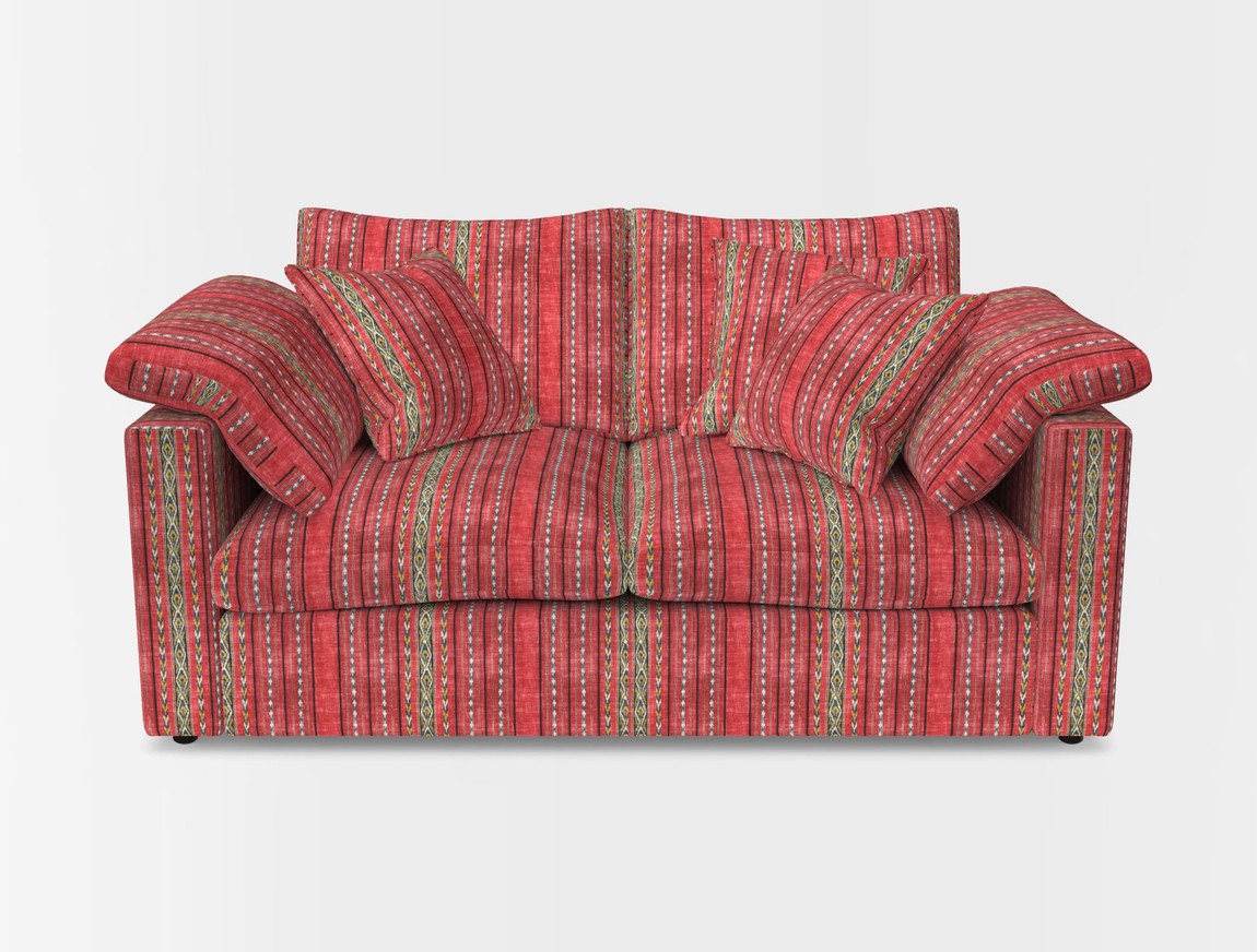 2 Seater Straight Arm Sofa