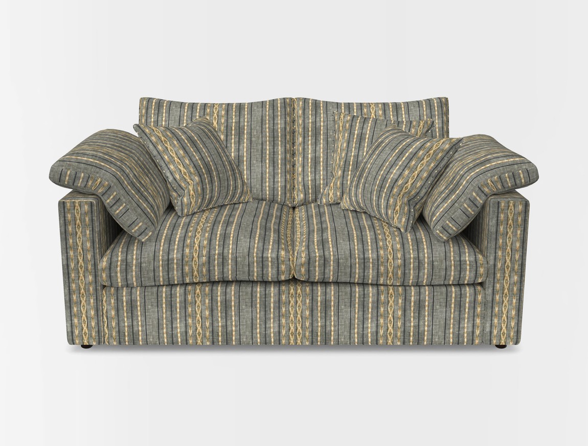 2 Seater Straight Arm Sofa