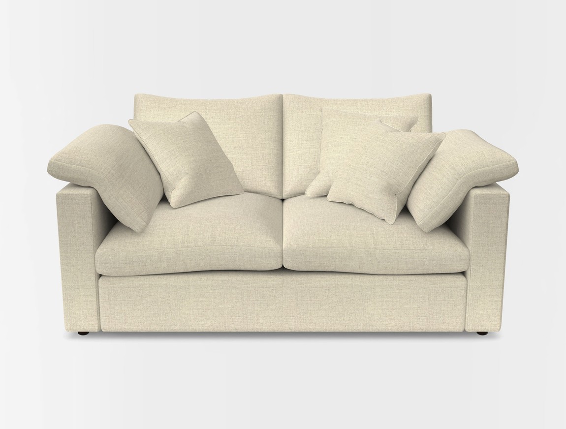 2 Seater Straight Arm Sofa