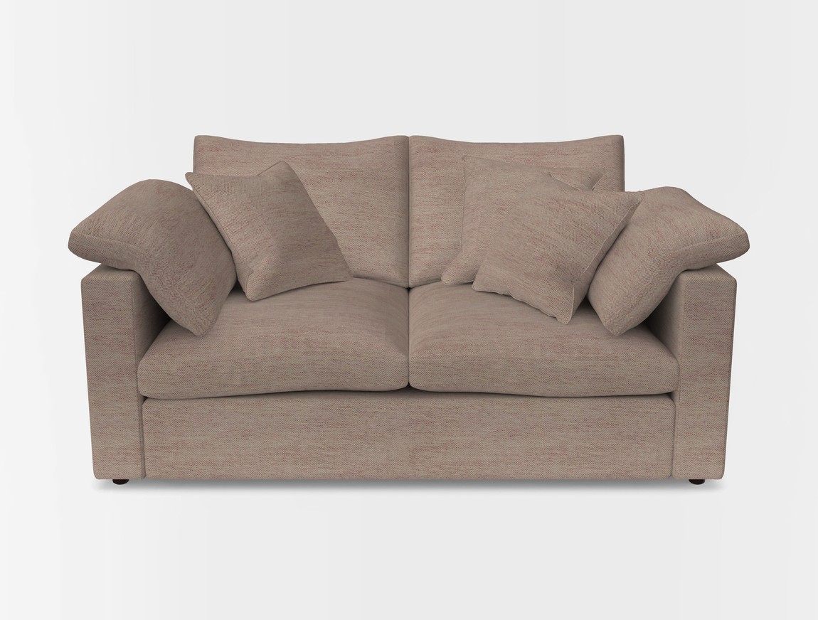 2 Seater Straight Arm Sofa
