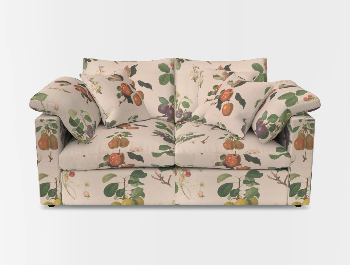 2 Seater Straight Arm Sofa