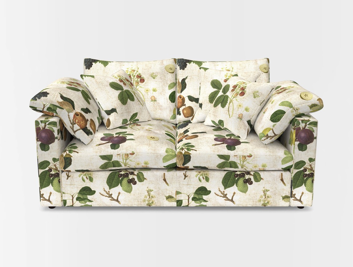 2 Seater Straight Arm Sofa