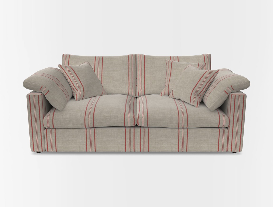 3 Seater Straight Arm Sofa