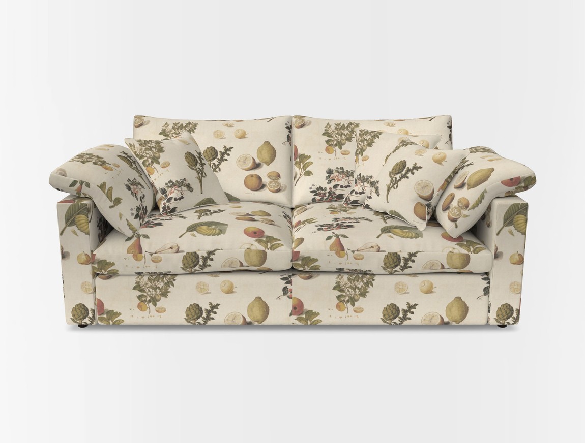 3 Seater Straight Arm Sofa
