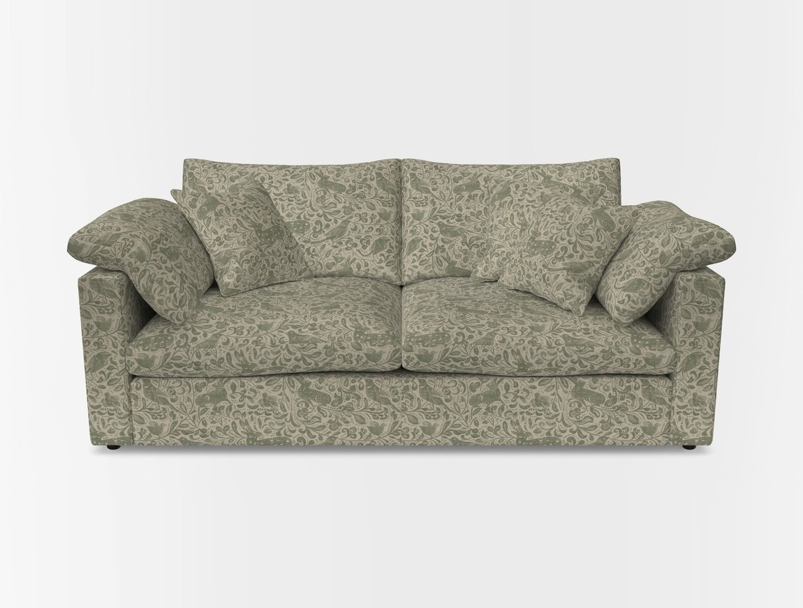 3 Seater Straight Arm Sofa