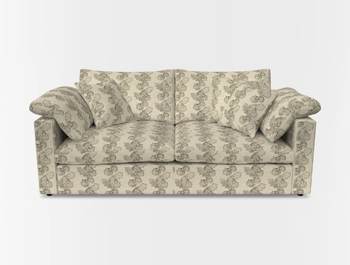 3 Seater Straight Arm Sofa