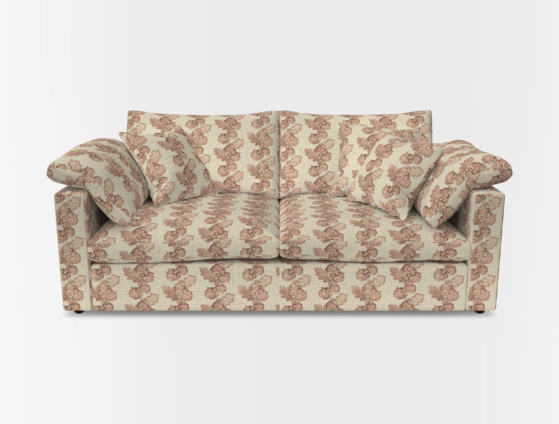 3 Seater Straight Arm Sofa