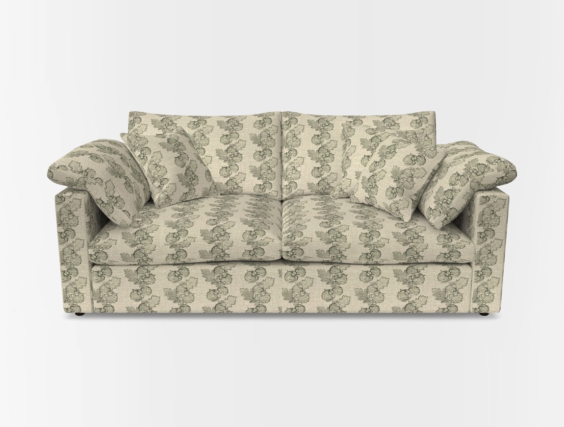 3 Seater Straight Arm Sofa