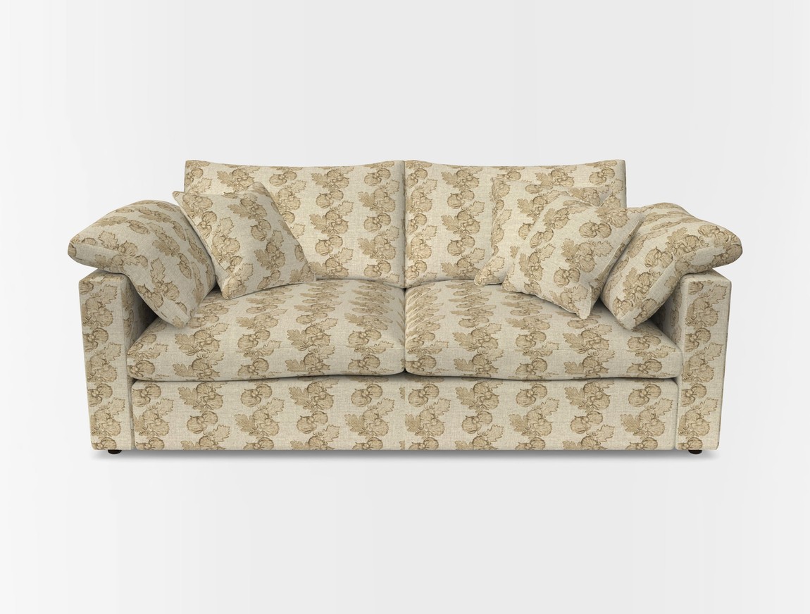 3 Seater Straight Arm Sofa
