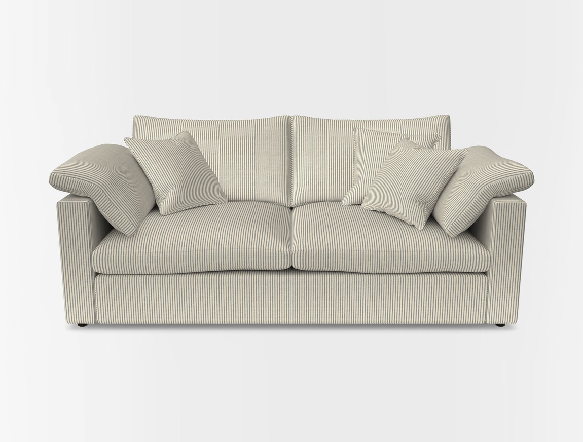 3 Seater Straight Arm Sofa