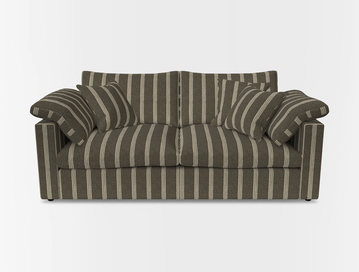 3 Seater Straight Arm Sofa