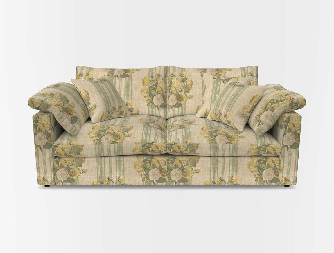 3 Seater Straight Arm Sofa