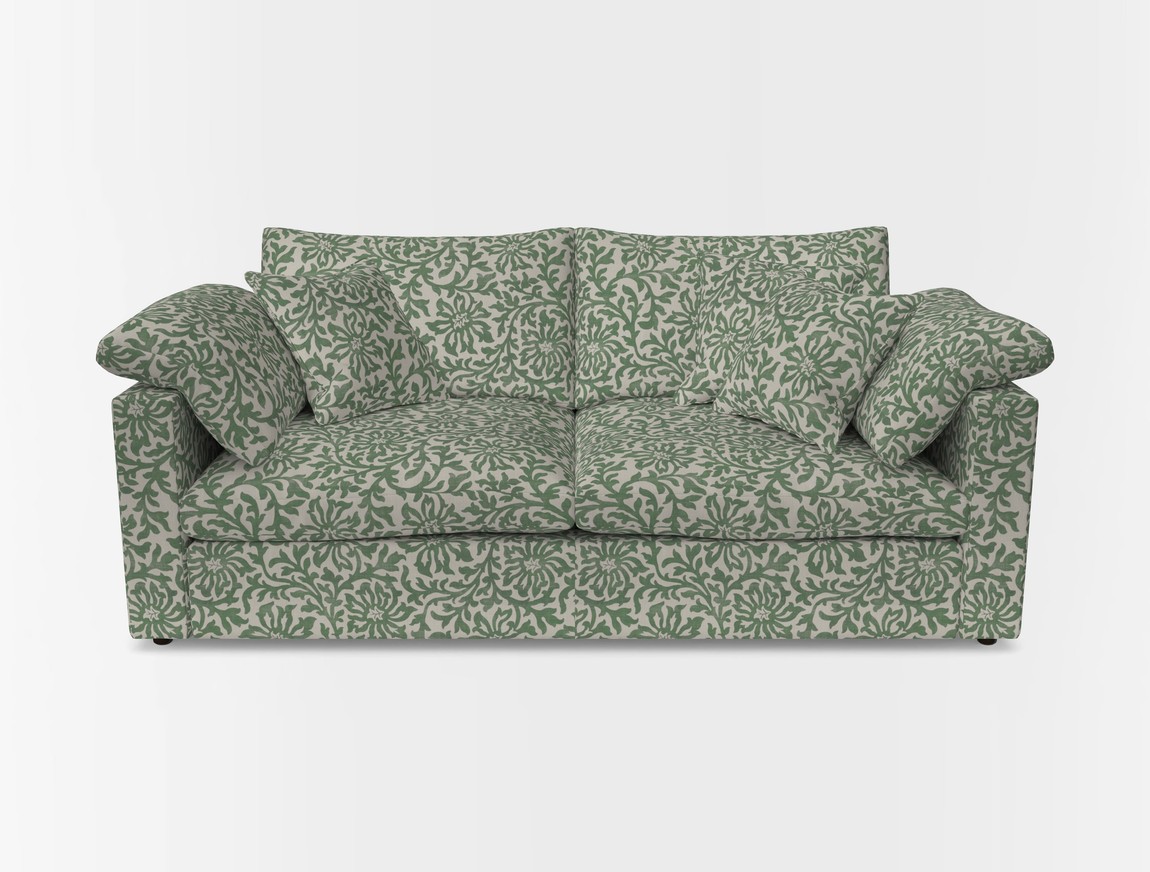 3 Seater Straight Arm Sofa