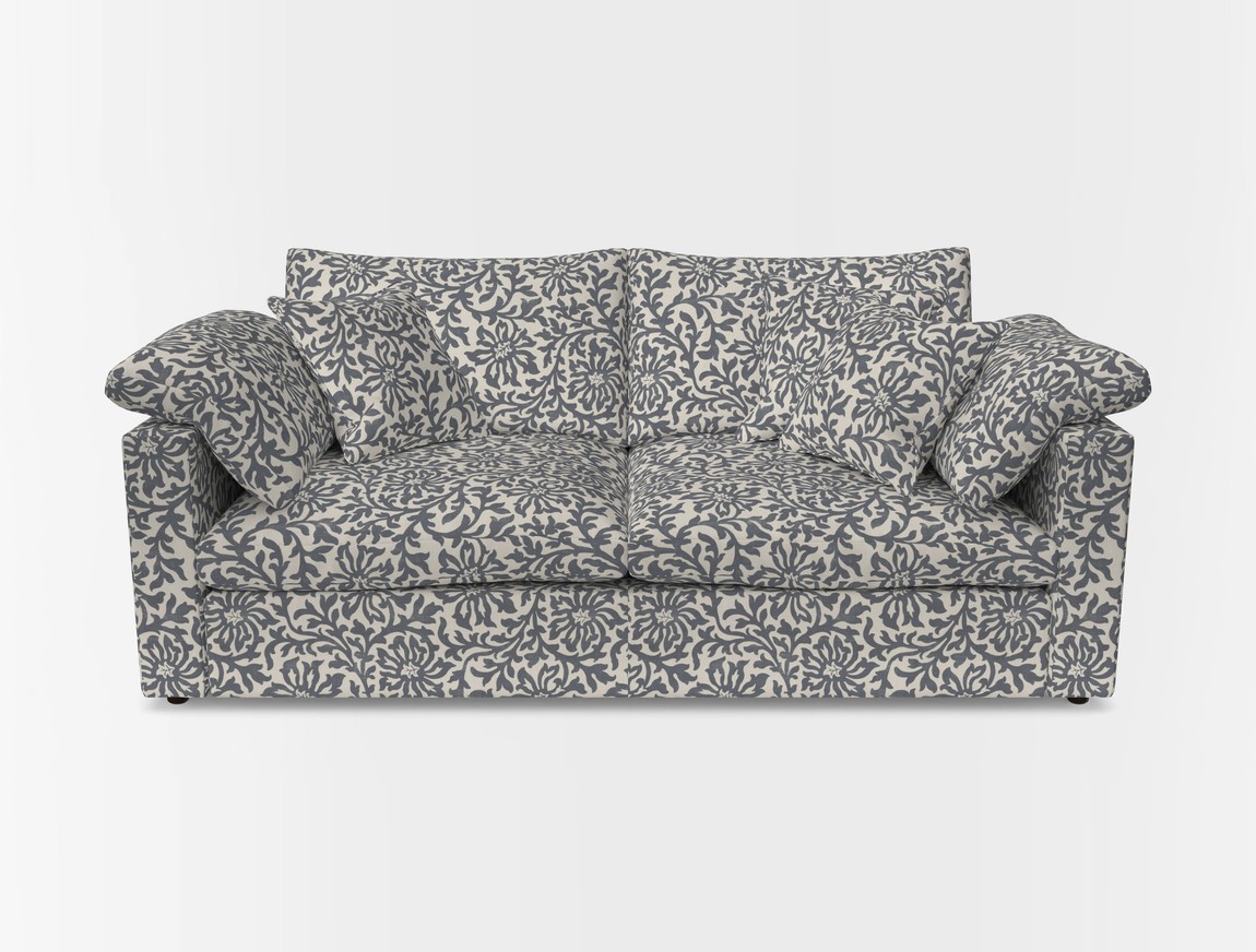3 Seater Straight Arm Sofa