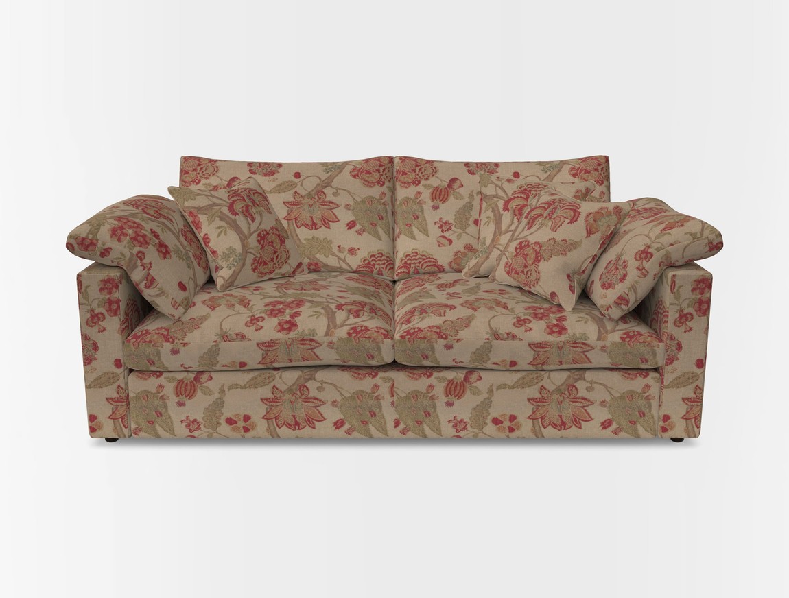 3 Seater Straight Arm Sofa