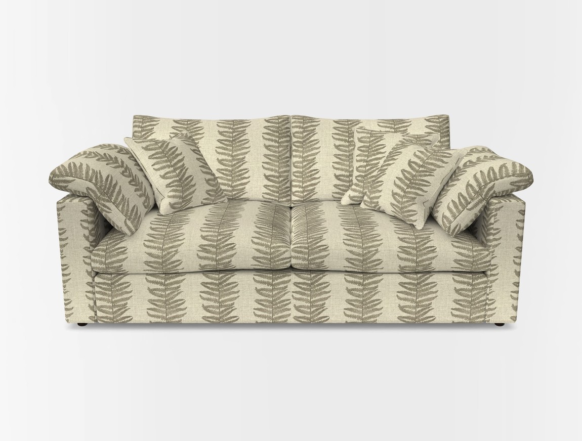 3 Seater Straight Arm Sofa