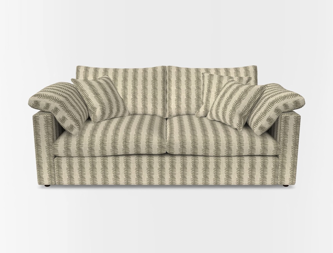 3 Seater Straight Arm Sofa