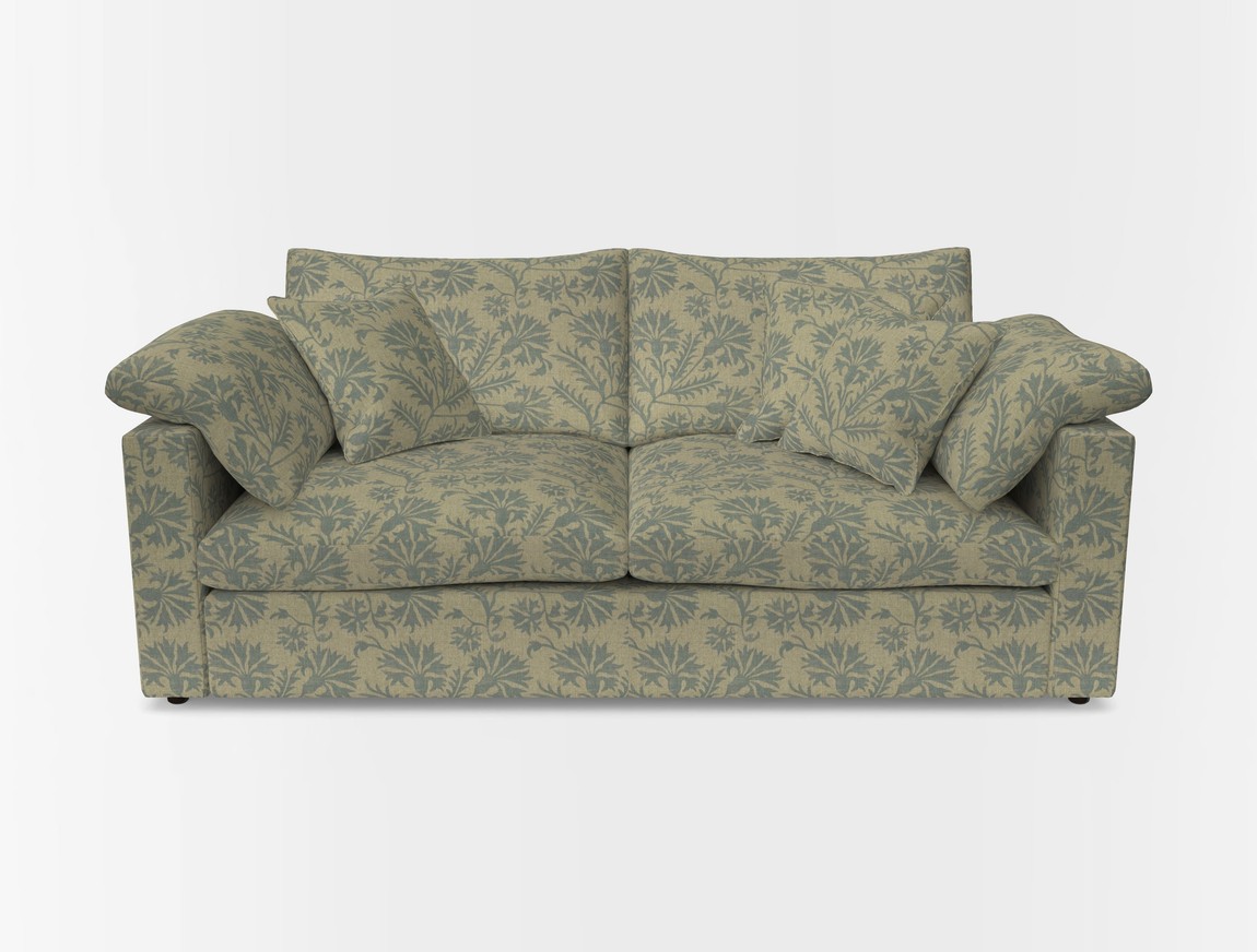 3 Seater Straight Arm Sofa