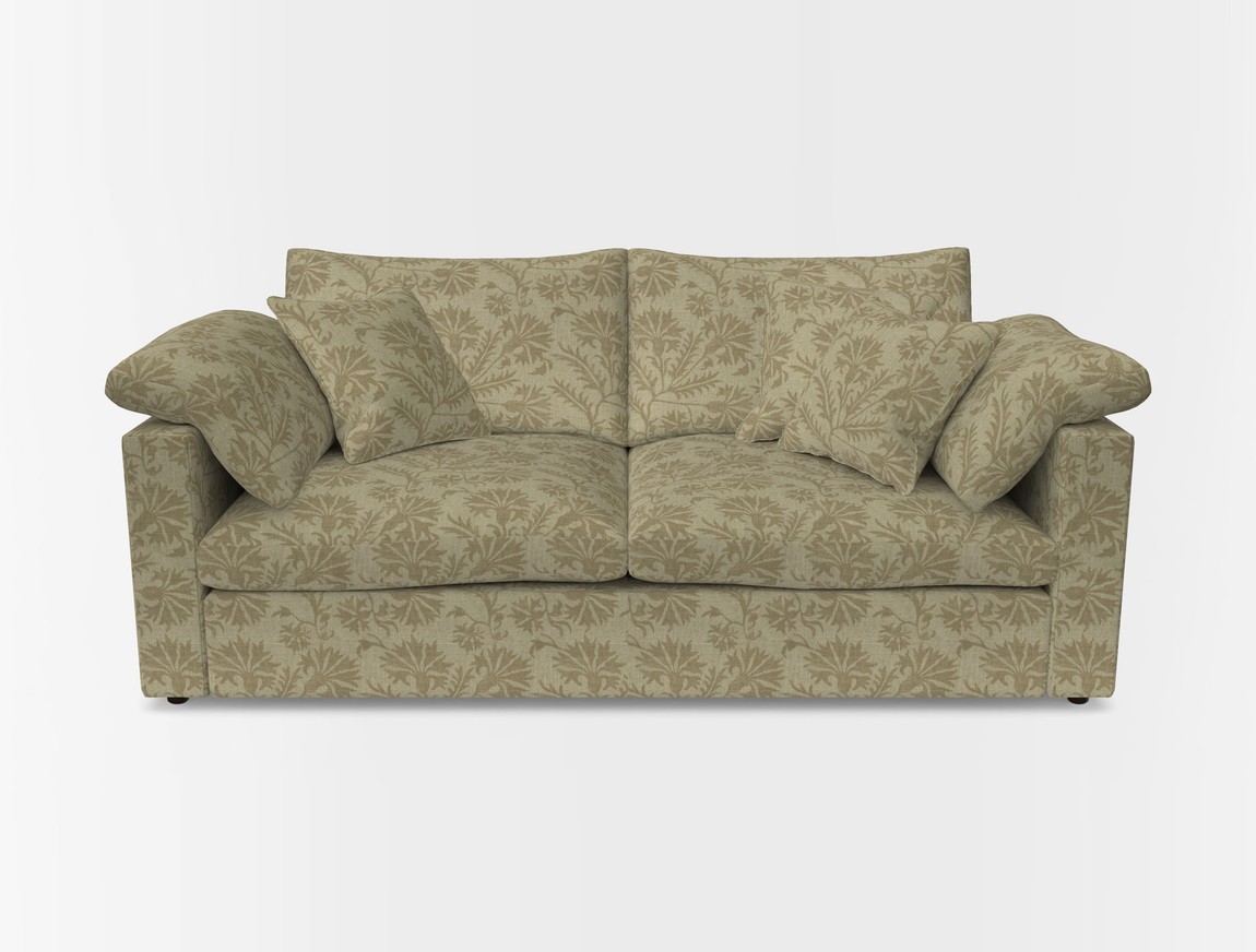 3 Seater Straight Arm Sofa
