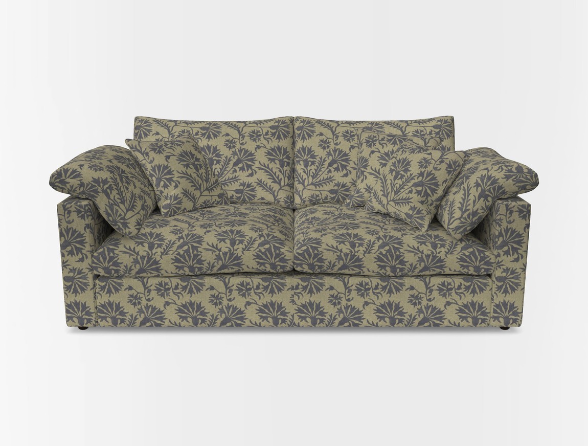 3 Seater Straight Arm Sofa