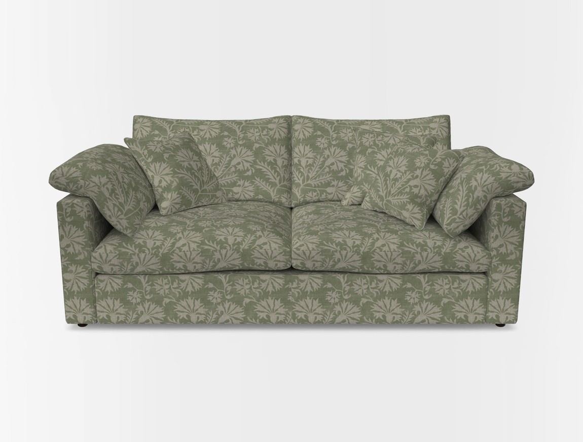 3 Seater Straight Arm Sofa