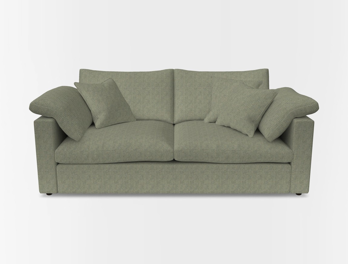 3 Seater Straight Arm Sofa
