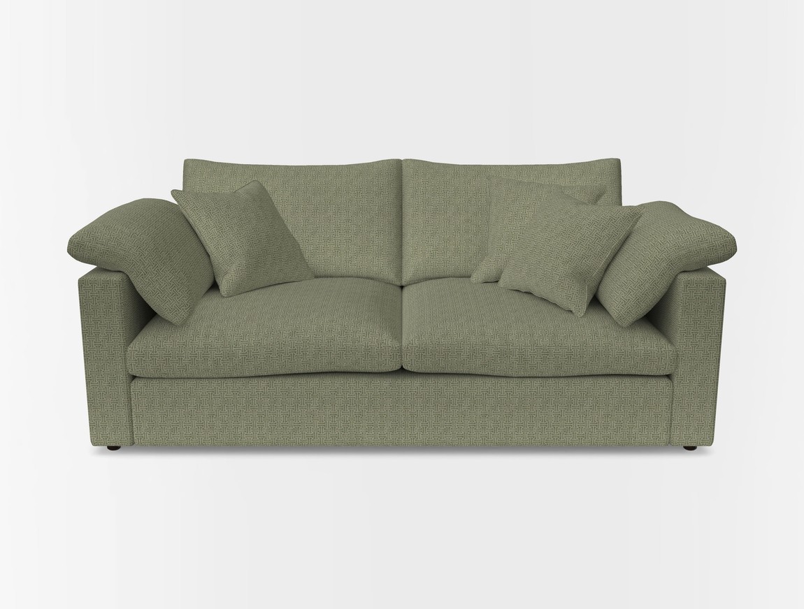 3 Seater Straight Arm Sofa