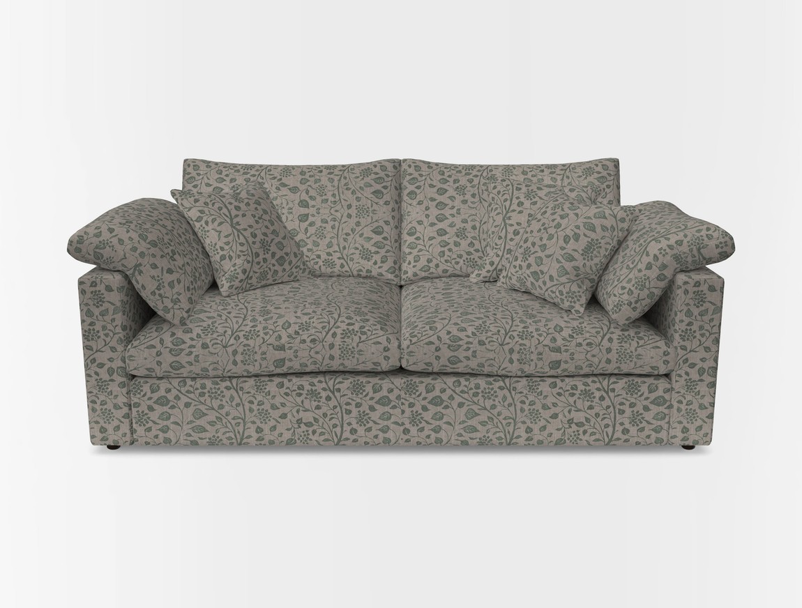 3 Seater Straight Arm Sofa