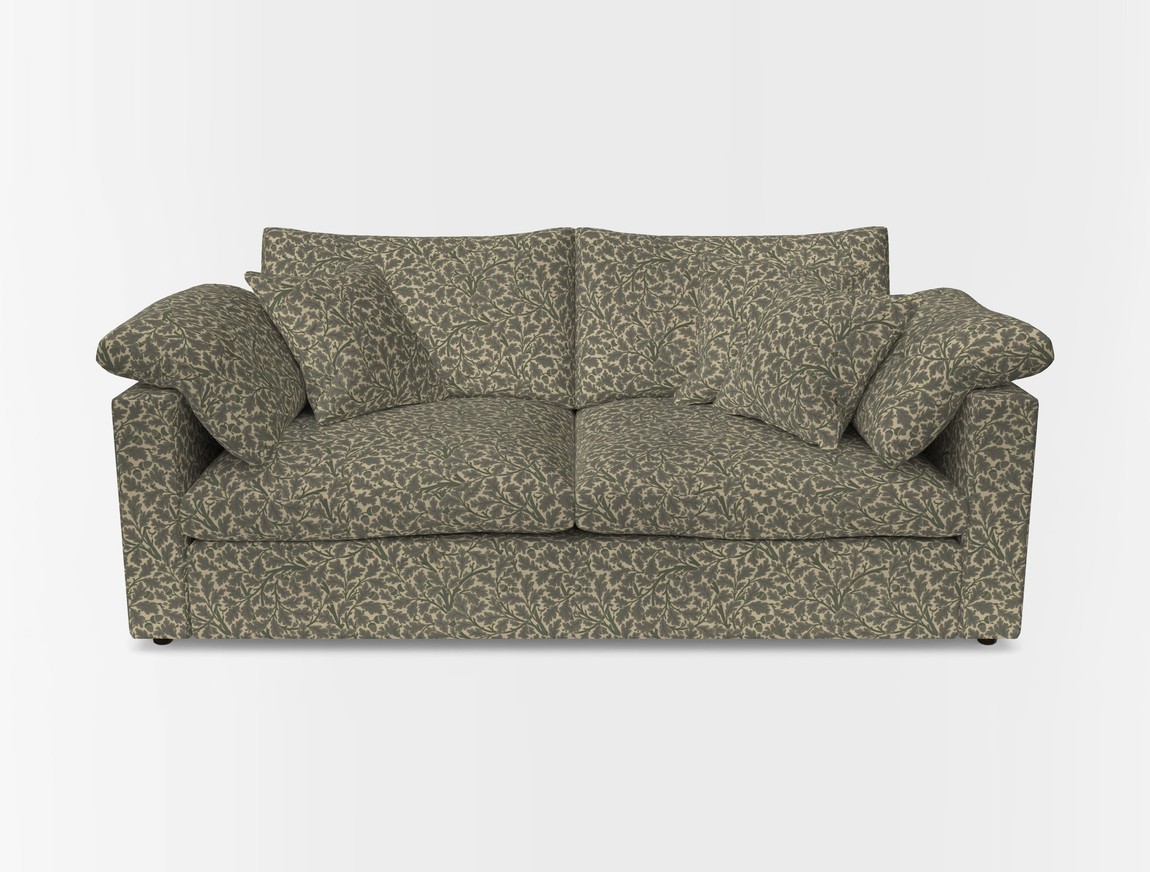 3 Seater Straight Arm Sofa