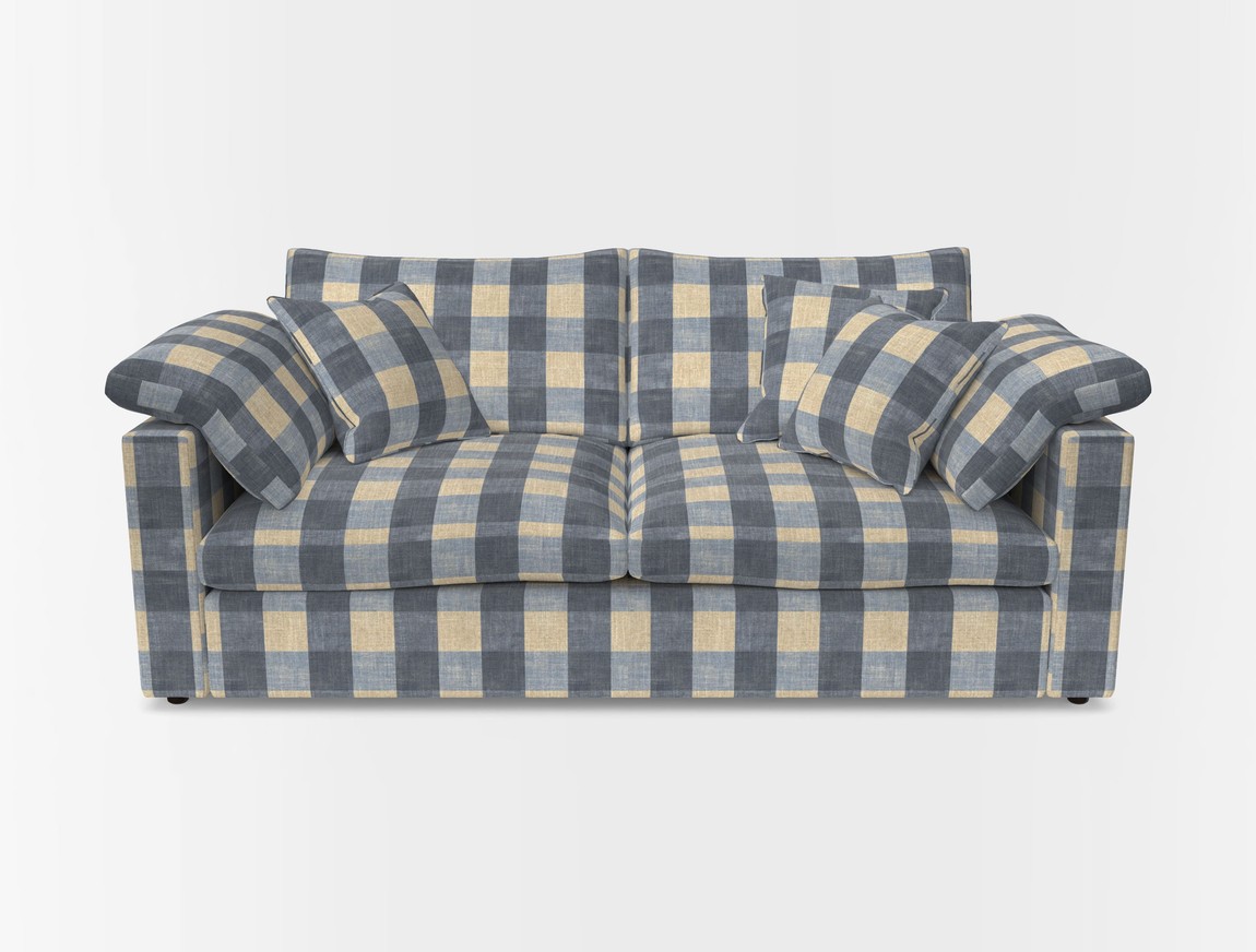 3 Seater Straight Arm Sofa