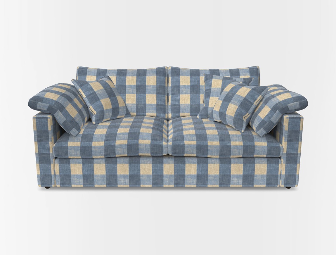 3 Seater Straight Arm Sofa