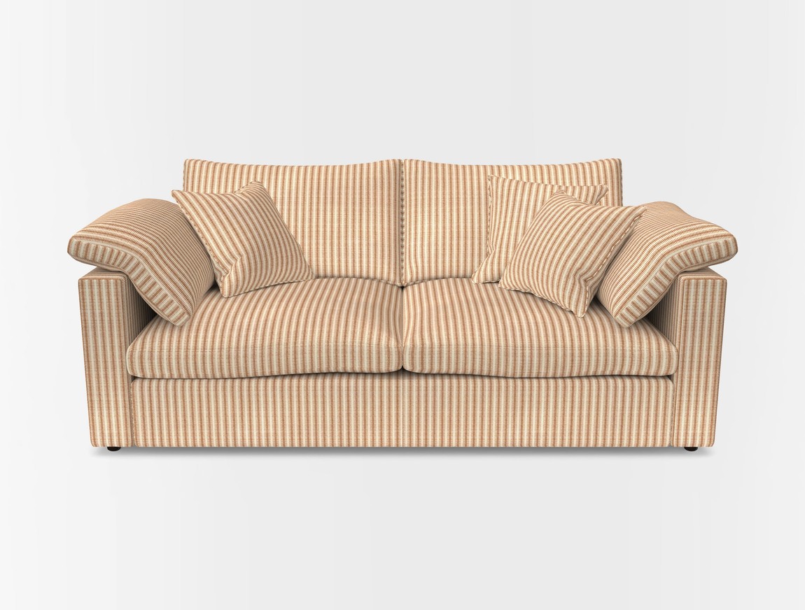 3 Seater Straight Arm Sofa