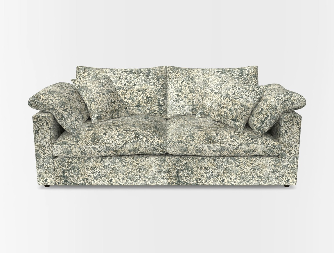 3 Seater Straight Arm Sofa