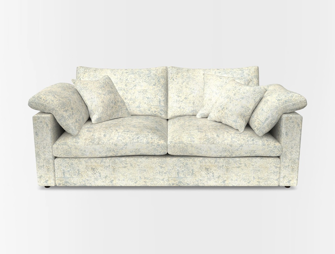 3 Seater Straight Arm Sofa