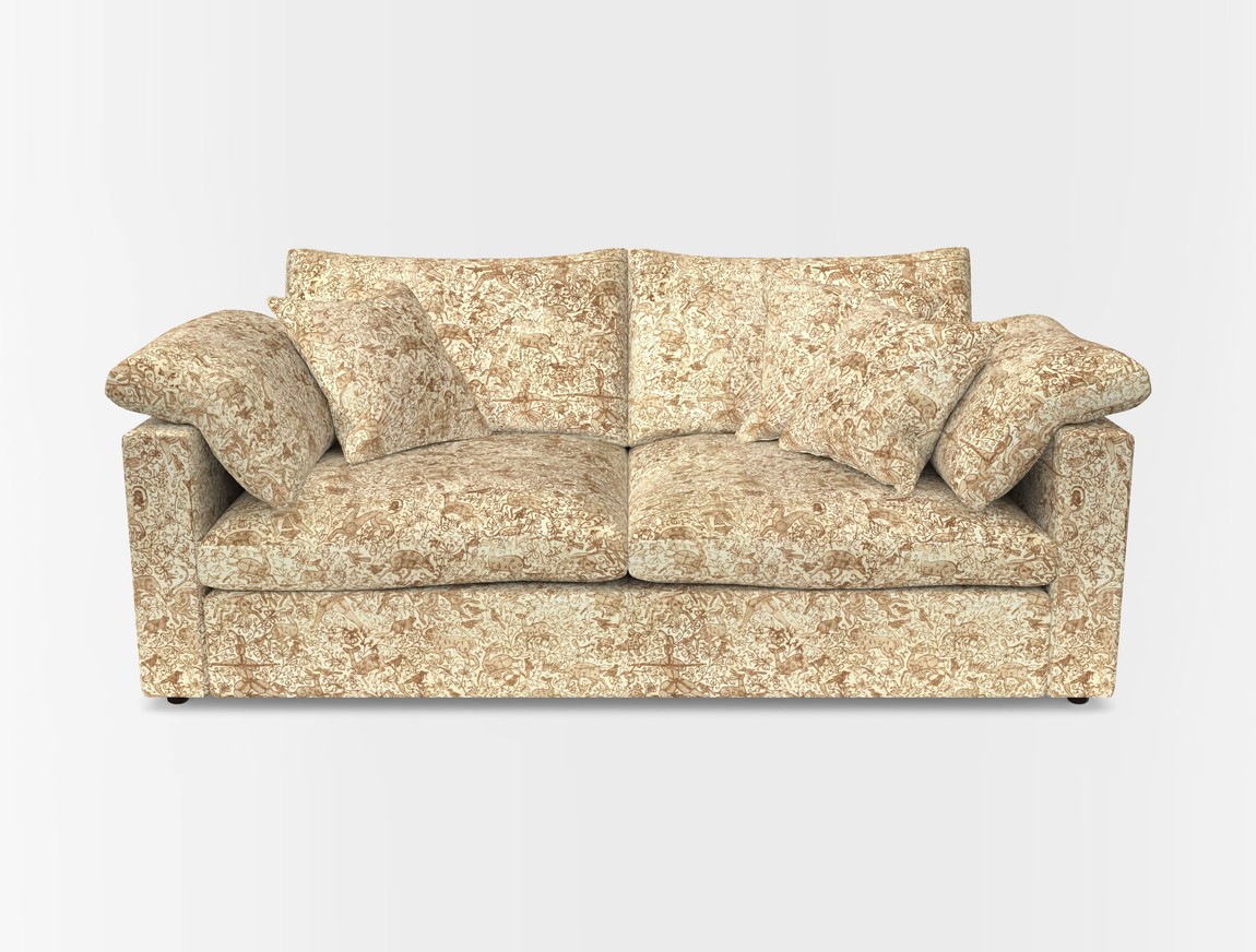 3 Seater Straight Arm Sofa