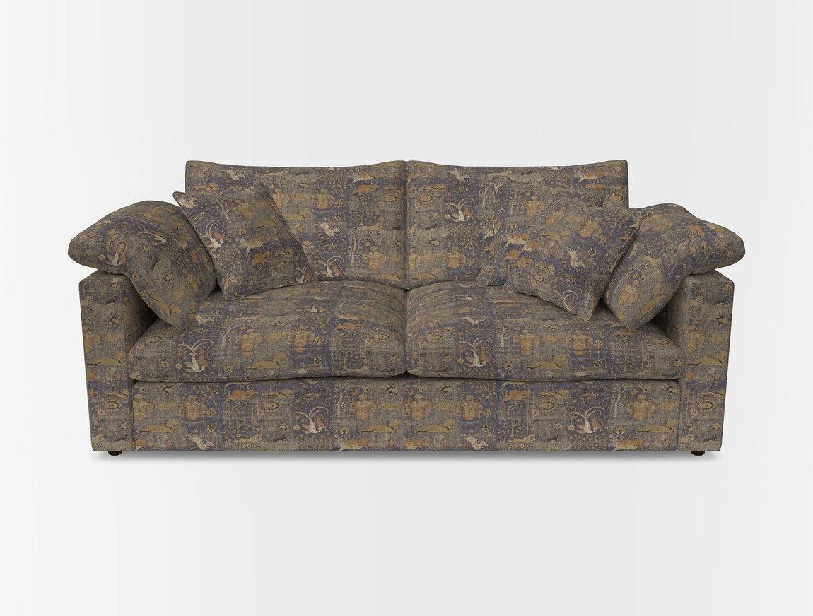 3 Seater Straight Arm Sofa