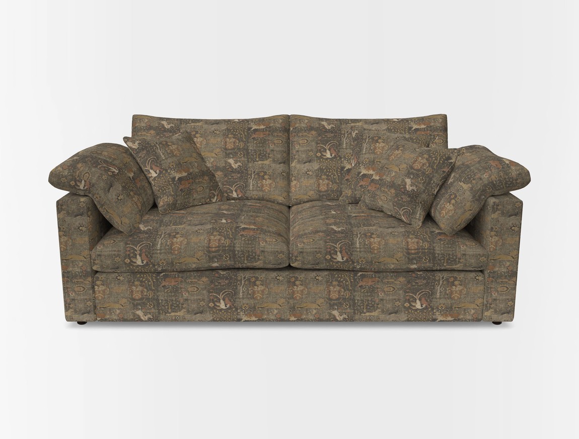 3 Seater Straight Arm Sofa