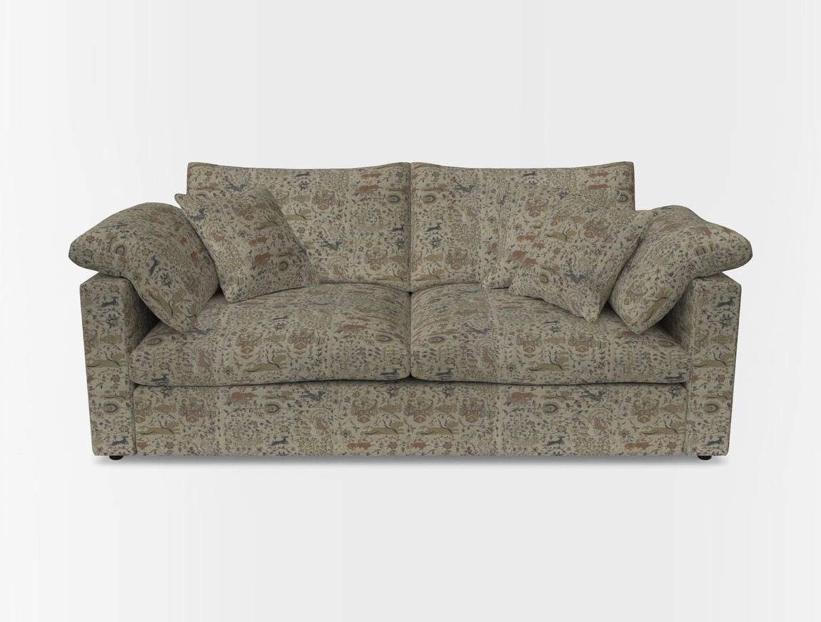 3 Seater Straight Arm Sofa