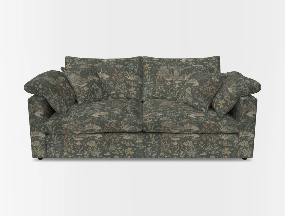 3 Seater Straight Arm Sofa
